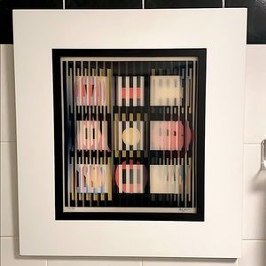 Agam Yakov Original Agamograph Signed 55/99